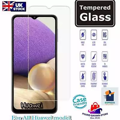 For Huawei P30 P40 P-Smart 2020 Lite Pro P-Smart 2021 1x Glass Screen Protector • £0.99