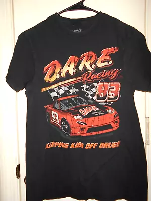 Vintage D.A.R.E. Racing 83 Men's Small Black Short Sleeve T-Shirt. • $2.25