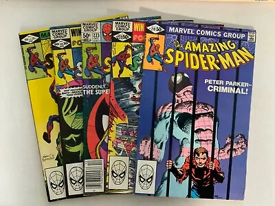 Amazing Spider-Man #219-228 Marvel Bronze Age Comic Book Lot Of 5 (1980s) • $29.99