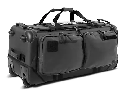 5.11 Tactical SOMS 3.0 126L Rolling Duffel Bag Double-Tap Gray/Black 56476 NWT • $289.99