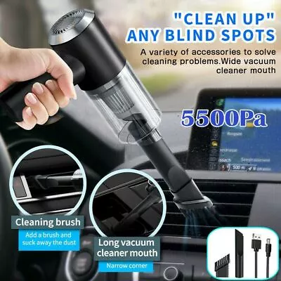 $15.82 • Buy 120W Cordless Handheld Vacuum Cleaner Small Mini Portable Car Auto Home Wireless