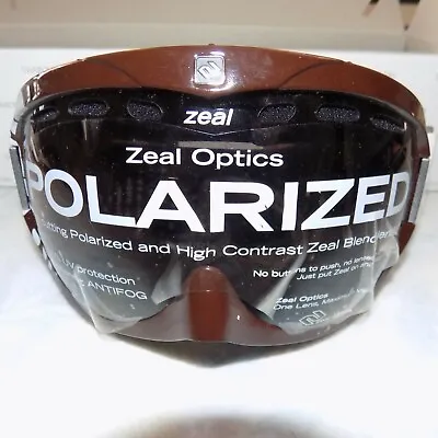 $99.99 • Buy BRAND NEW Zeal Optics, SPX ZB  Polorized Goggles 100% UV Protection 