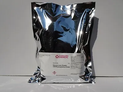 Pure Salicylic Acid Powder USP/Pharma Grade 1KG (2.2 Pounds Lbs) • $40