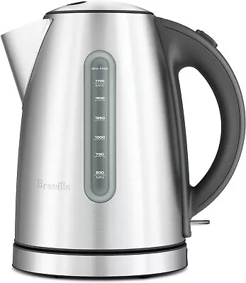 Breville Soft Top Kettle 1.7L Capacity SS Design 2400W Rapid Boil - Silver • $127.19