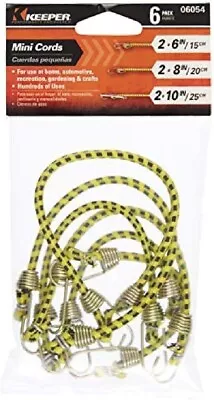 Mini Bungee Cords In Multiple Sizes 6 Pack - 6  8  And 10” • $9.99