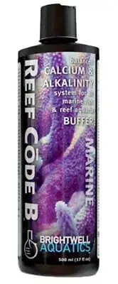 Brightwell Aquatics Reef Code B Alkalinity Buffer Marine Tank Macroalgae / Coral • £14.37