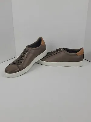 ECCO Men's Soft Classic Sneaker - Sz 13-13.5 - Dark Clay/Lion Nubuck- Light Wear • $50