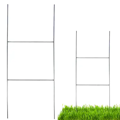 Heavy Duty Metal H-Stakes Frame Wire Stakes - Yard Sign Stakes 30 X10  • $119.75