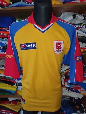 ESSEX COUNTY CRICKET SHIRT SIZE XL 1990s VINTAGE PONY JERSEY CAMISETA (u160) • £35.99