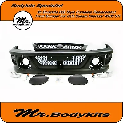 Mr 22B Complete Replacement Front Bumper For Subaru Impreza/ WRX/ STi 97-01 GC8 • $695