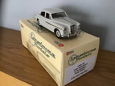 Lansdowne Models 1/43 Ldm60 - 1954 Wolseley 6/90 Series I Grey White Metal Mint • £69