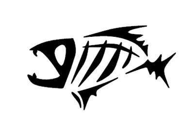 Fish Decal - Customizable -Fishing Inshore Offshore Trout Bass Redfish Boat Bone • $3.34