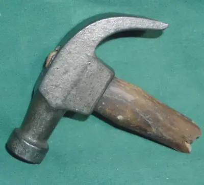 Miniature Small 3 Oz. Claw Hammer Head  Craft  Jewelers Toy Vintage Antique • $15.99