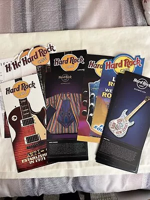 HARD ROCK Cafe - Shopping Bags Mouse Pad Paper Ephemera - Las Vegas Souvenir • $12