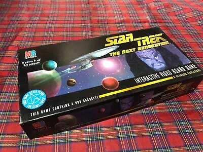 Star Trek The Next Generation Interactive VHS Video Board Game Vintage 1994 • £12