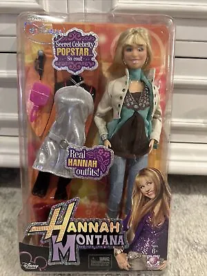 HANNAH MONTANA Doll Miley Cyrus Fashion Collection Outfits Disney 2007 NEW • $27.99
