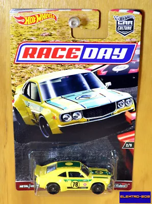 Hot Wheels Mazda RX-3 Rotary [Yellow] Car Culture -New/Sealed/XHTF [E-808] • $44