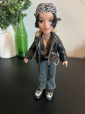 Bratz Boyz Cade Motorcycle Style Boy Doll Original OUTFIT Shoes Bandana 2003 • $26