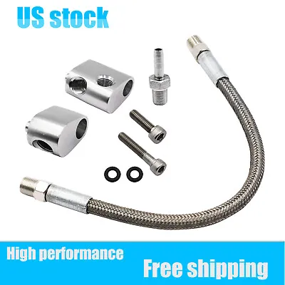 $19.08 • Buy New Cylinder Head Coolant Steam Port Crossover Throttle Body Bypass Hose Kit LS