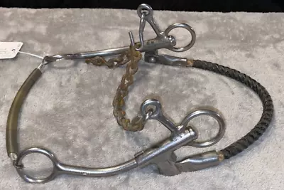 #935 Reinsman Jim Warner Rope Nose Hackamore Stage B • $75