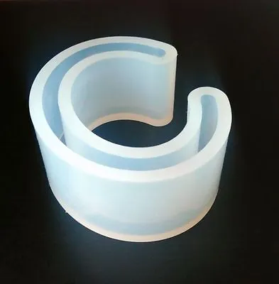 Food Grade Silicone Mold Jewelry Making 3d Resin Bracelet Casting Mold Open Cuff • $5.99