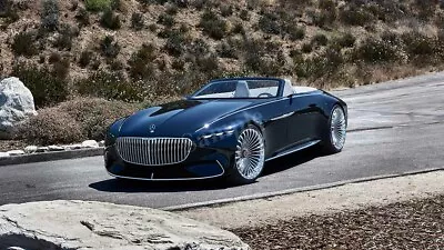 Vision Mercedes Maybach 6 Cabriolet 2018 High Res Wall Decor Print Photo Poster • $24.98