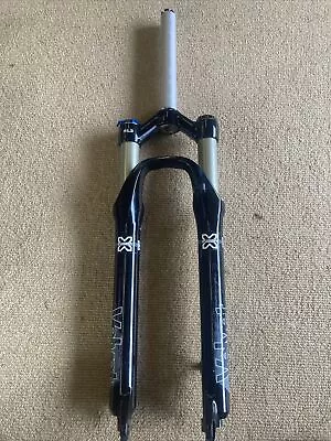 X Fusion Velvet RL2 130mm Travel Air Suspension Forks 27.5 Wheel 100mmx15mm Axle • £56