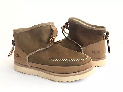 UGG WOMEN CALI MOC CAMPFIRE TRAIL BOMBER CHESTNUT Boot US 10 / EU 41 / UK 8  • $149