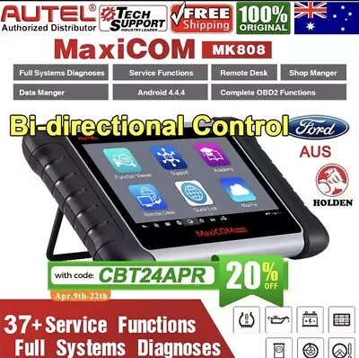 2024 Version Autel MK808 OBD2 Scanner Auto Car Diagnostic Scan Tool Key Coding • $650