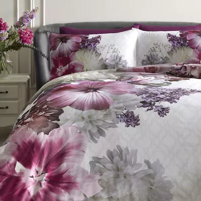 Mayfair Lady Floral Duvet Cover Bedding Set By Laurence Llewelyn-Bowen Multi • £46.99