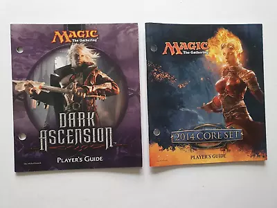 MTG DARK ASCENSION + 2014 CORE SET  PLAYER'S GUIDE X 2 FROM FAT PACK /BUNDLE VNC • £14.99