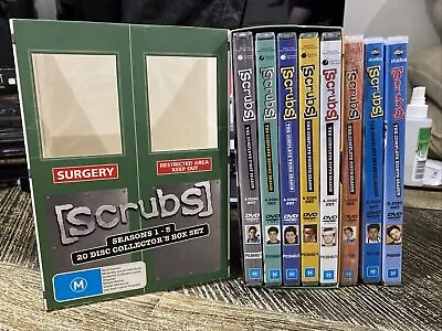 Scrubs : Complete Series - SEASONS 1  To 9 (DVD) - AS NEW CONDITION • $45