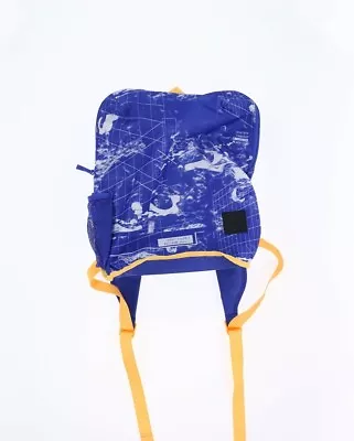 Reebok Found Follow Blue Map Print Canvas Backpack 154394 • $18.70