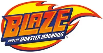 4 Inch Blaze And The Monster Machines Logo Decal Truck Removable Peel Self Stick • $7