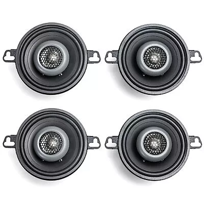 MB Quart - Two Pairs Of Formula 3.5 Inch 2-Way Coaxial Car Speakers - FKB108 • $49.99