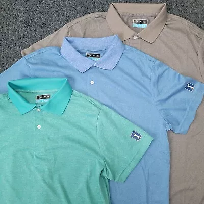 PGA Tour Men's Polo [Blue Green Gray] Shirts Size M L XL XXL • $12.49