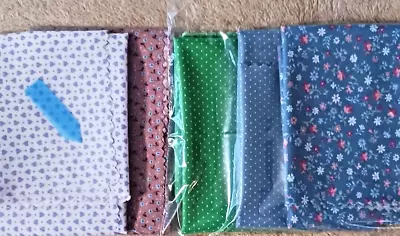 Dollhouse Miniatures 1:12 Sewing Fabric-12 In X 12 In- *Lot Of 5*-DIY-Craft • $5.49