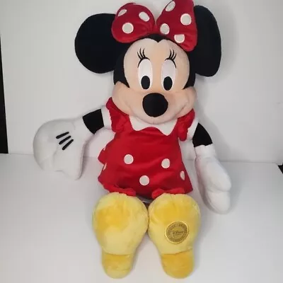 Minnie Mouse Disney Store Soft Toy Plush - Red • £10