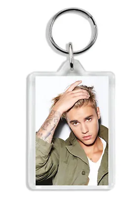 £4.59 • Buy Justin Bieber 002 Keyring / Bag Tag *Great Gift*