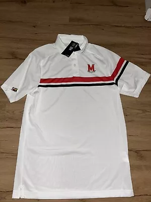 Maryland Terrapins Ncaa Under Armour On Field Collection Polo Size Small Nwt • $59.99