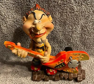 Rock And Roll Bobblehead With Windup Music Box • $50