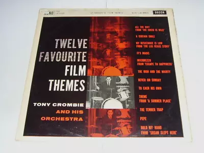 £10.62 • Buy Tony Crombie And His Orchestra - Twelve Favourite Film Themes Vinyl UK '61 F/G+