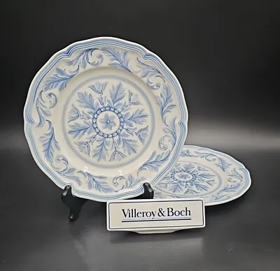 Villeroy & Boch CASA AZUL Set(s) 2 Salad Plates MINT UNUSED • $56.88