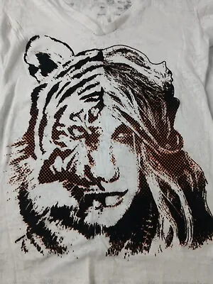 £8.88 • Buy Kesha Tiger T Shirt Womens Size Medium Made In USA
