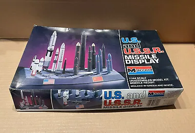 Monogram US And USSR Missile Display 6019 1/144 NIB Model Kit Sealed New • $45