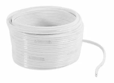 Rockville MARINE 16G50 OFC 16 Gauge 50 Foot 100% Copper Speaker Wire White • $16.95