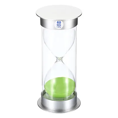 60 Minute Sand Timer Sandy Clock Count Down Sand Glass Green Sands • $19