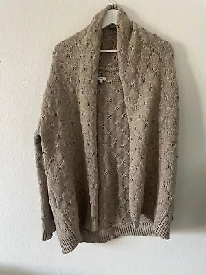 Vince Yak Wool Blend Sweater Cardigan Women's XS Oatmeal • $35