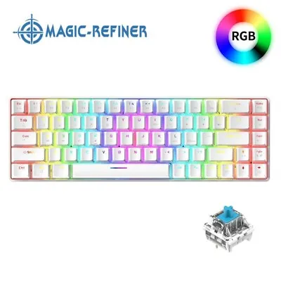 Wired Mechanical Gaming Keyboard RGB Backlit 68 Keys Anti-ghosting For PC/Mac • $27.99
