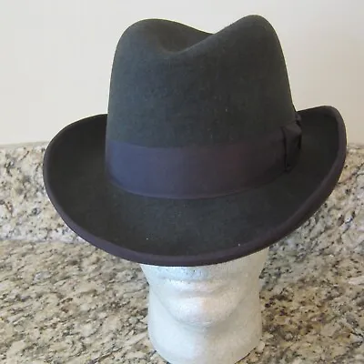 Homburg Hat Made By Stacy Adams Size 7 1/4 New • $35